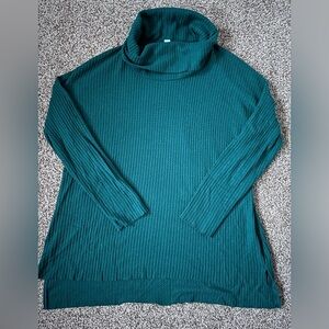BP cowl neck tunic sweater
